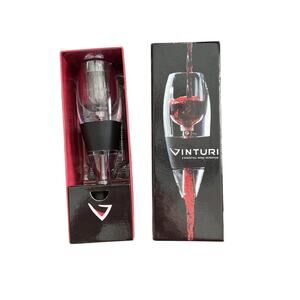 Vinturi Red Wine Aerator Includes Base Enhanced Flavors with Smoother Finish